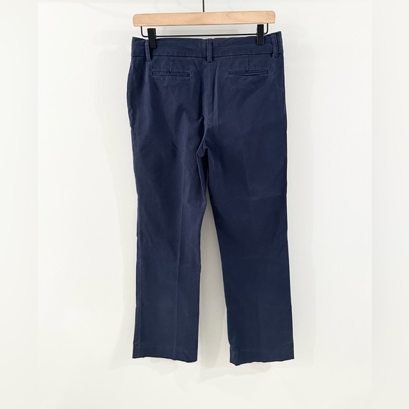 Crown & Ivy Straight Leg Chino Pants Navy Size 4 Petite - Picture 6 of 6